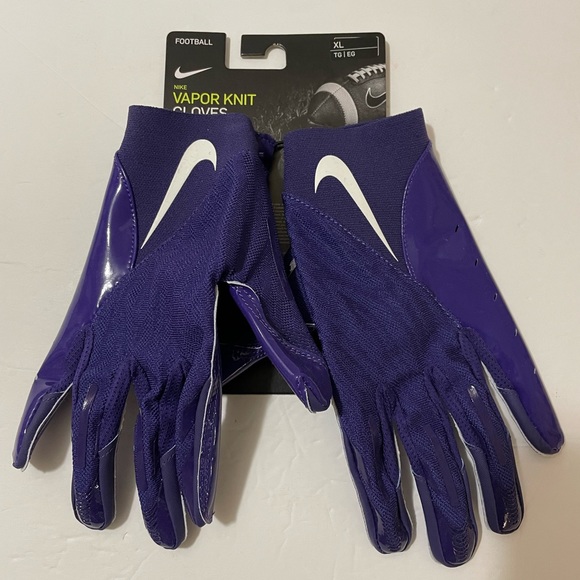 Nike Accessories Nike Vaporknit Purple Football Gloves Size Extra